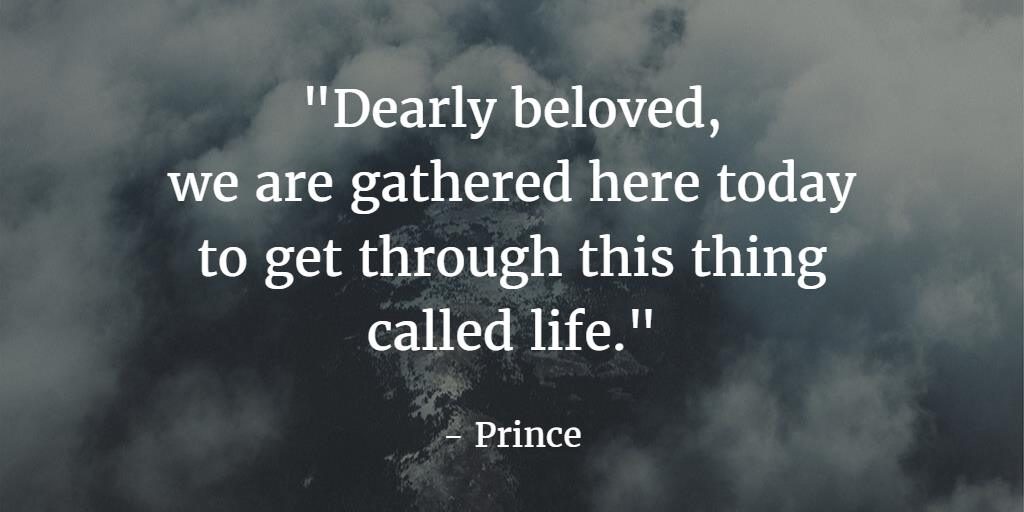 Rest in Peace, Prince