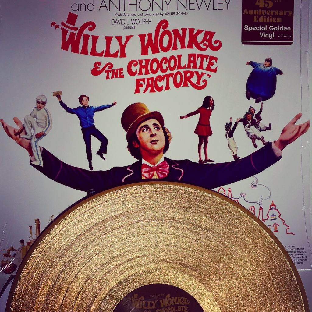 Willy Wonka & the Chocolate Factory vinyl album